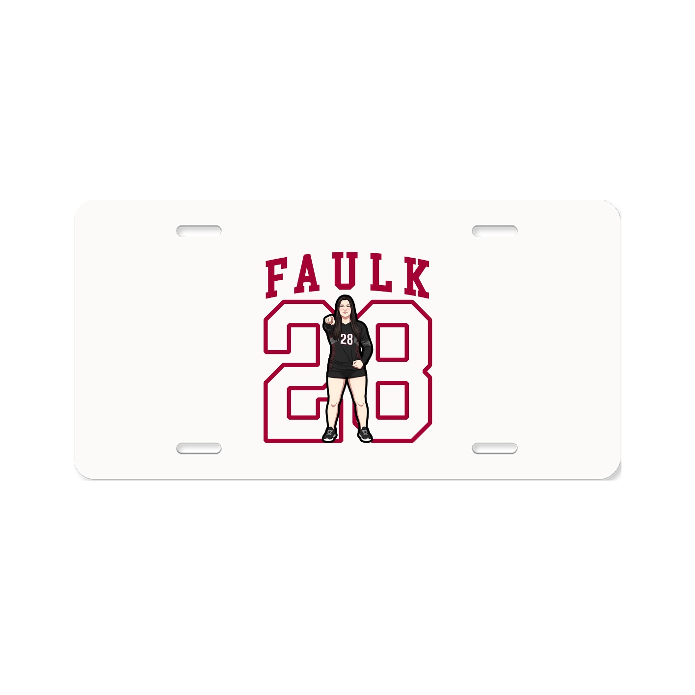 License Plate — Shirsey in Classic