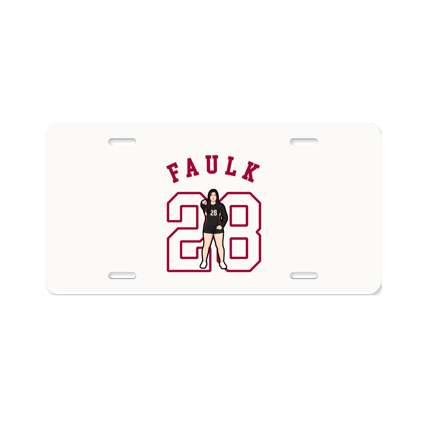 License Plate — Shirsey Arch in Classic