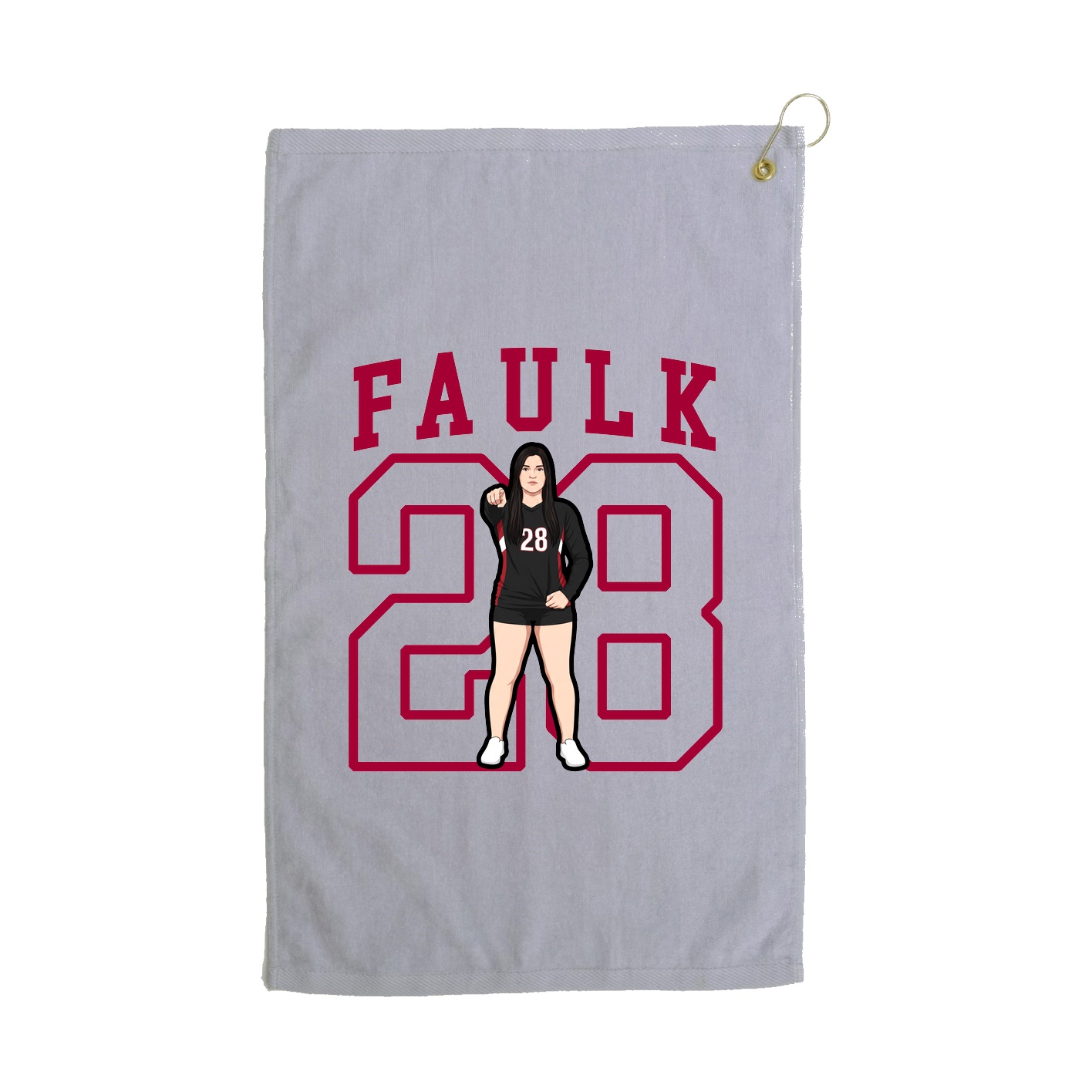 Golf Towel — Shirsey in Grey