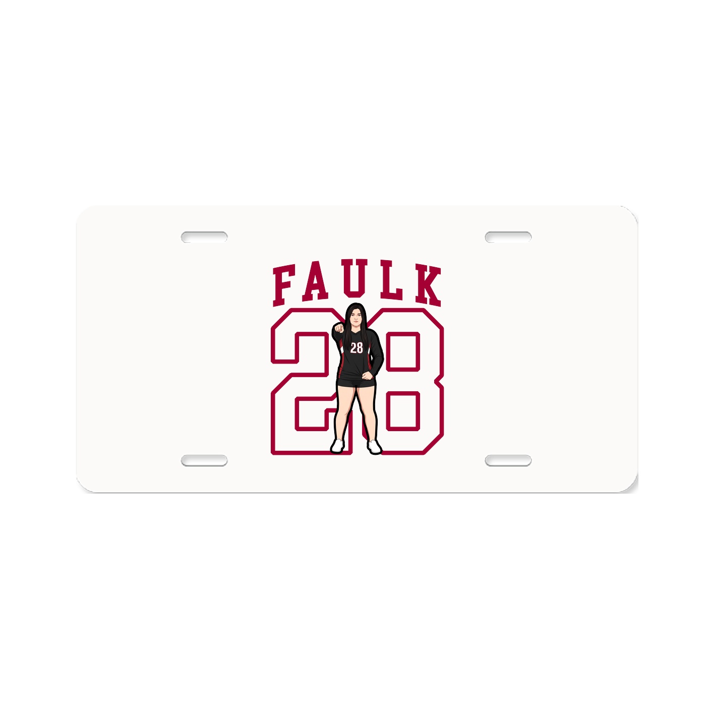 Aluminum License Plate