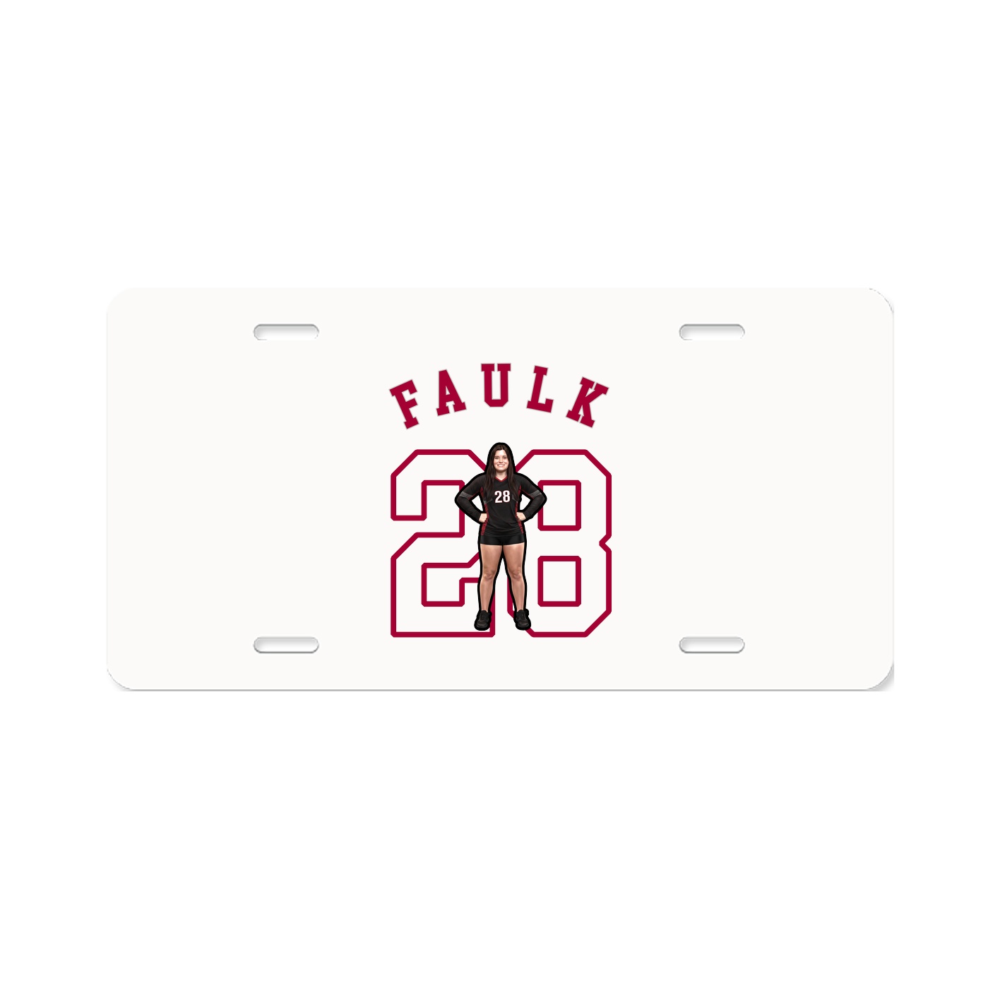 License Plate — Shirsey Arch in Classic