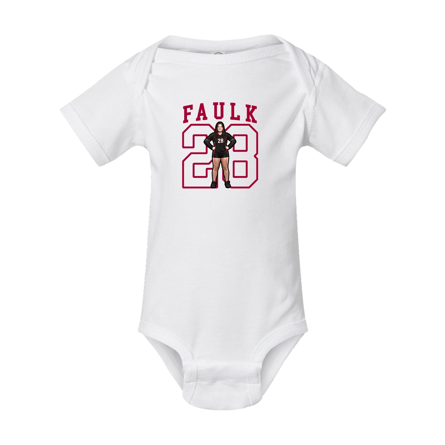 Baby Onesie — Shirsey in White