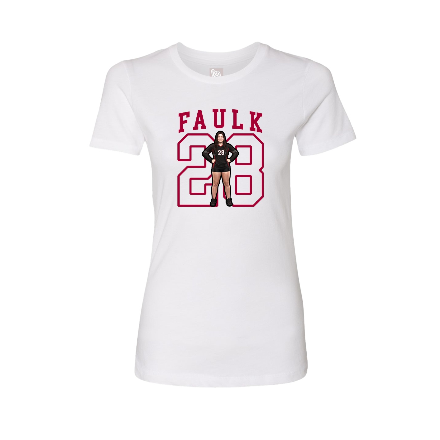 Fitted Women's Tee — Shirsey in White