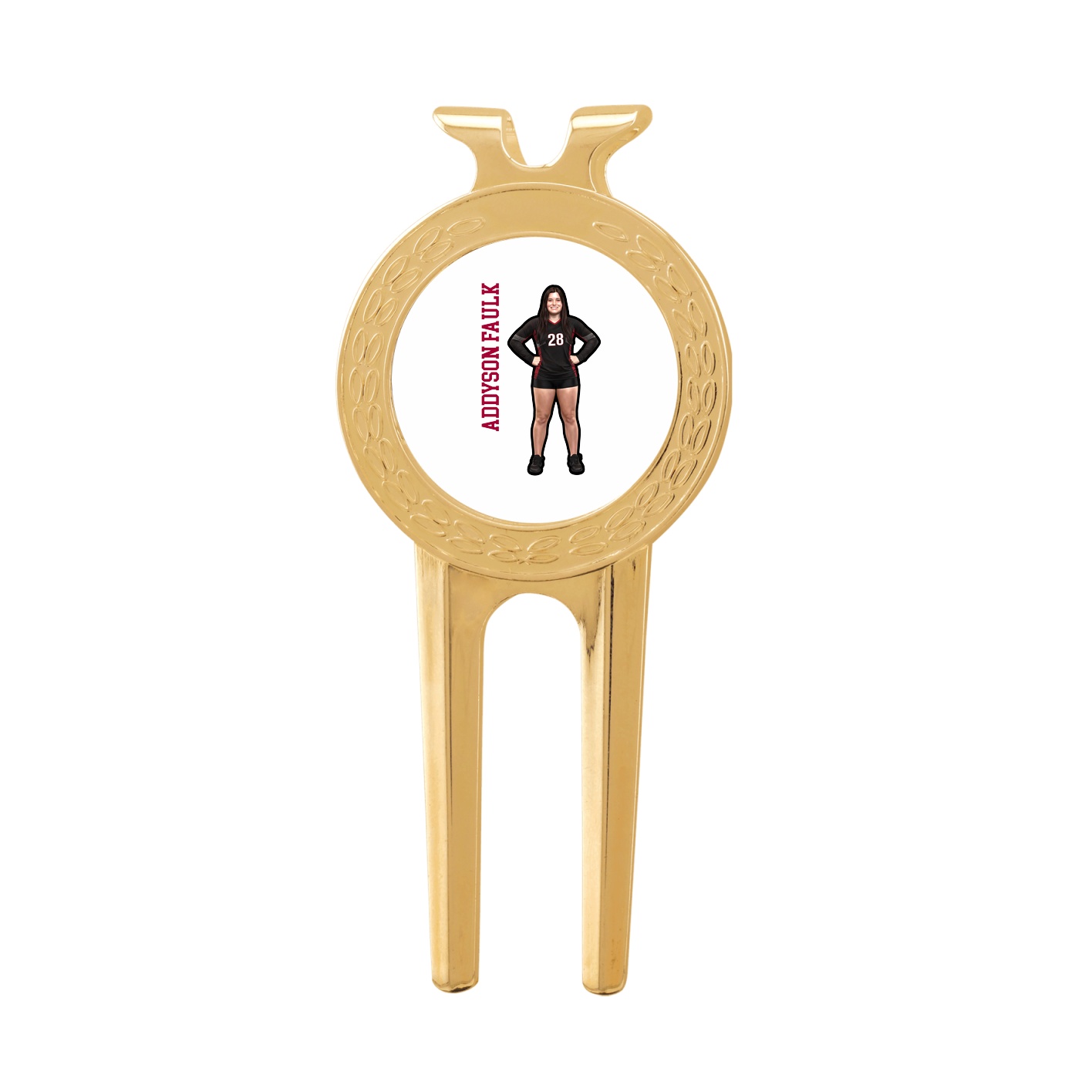 Divot Tool with Ball Marker — Name Vertical in Classic