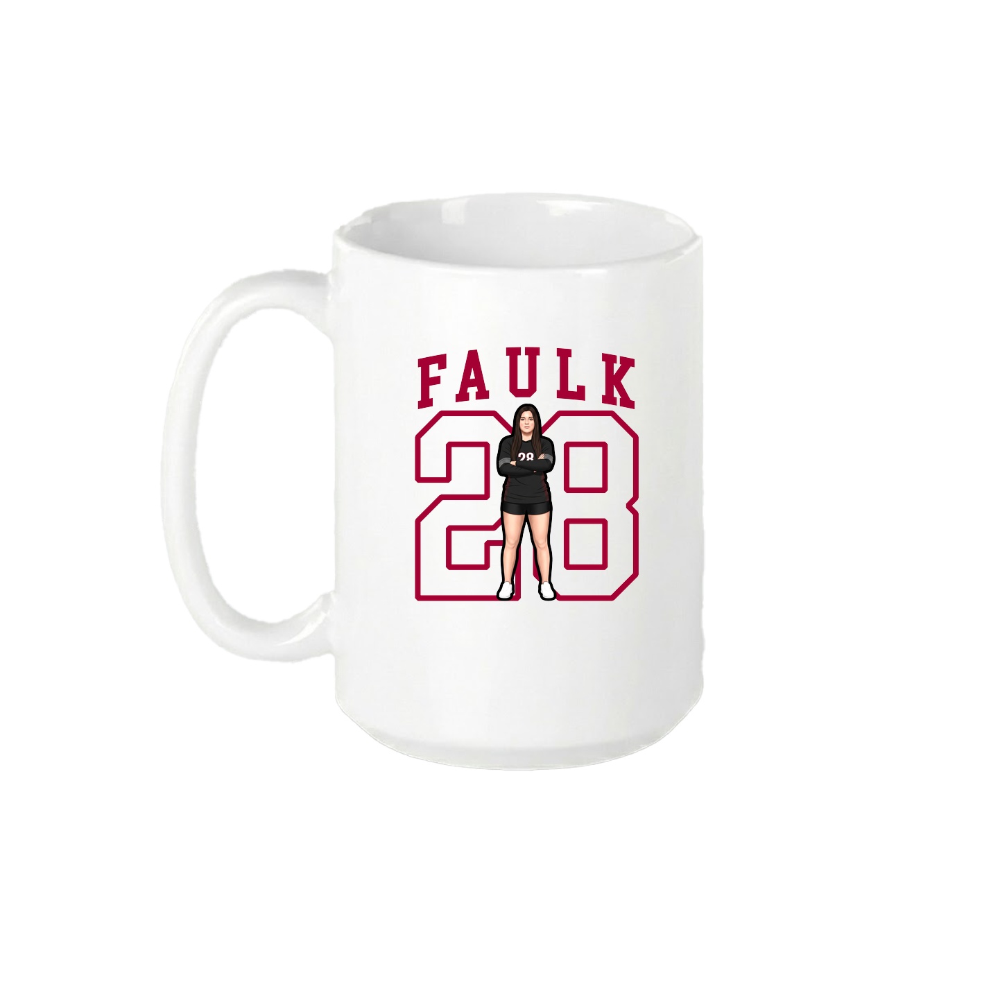15oz Coffee Mug — Shirsey in White
