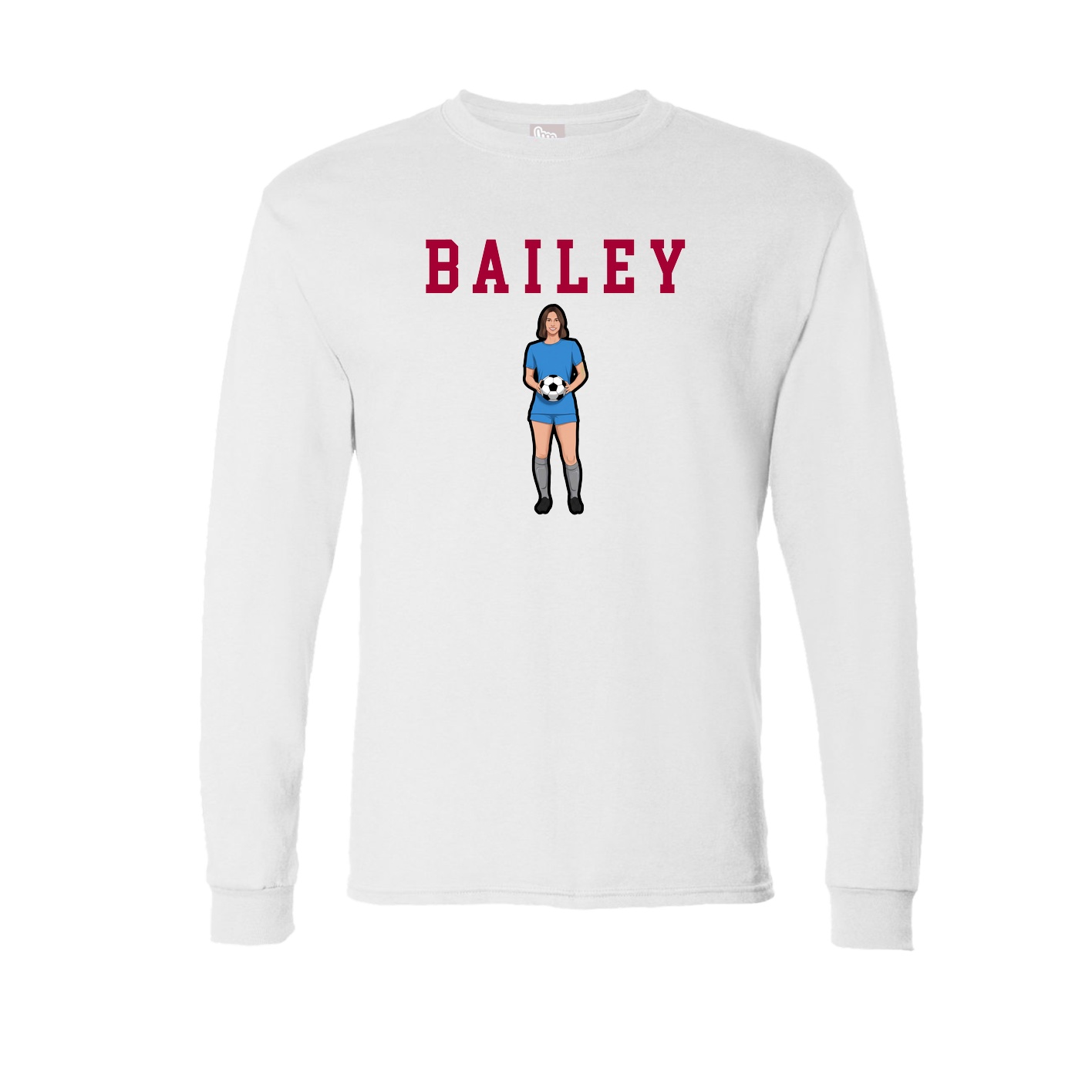 Long Sleeve Tee — Shirsey in White
