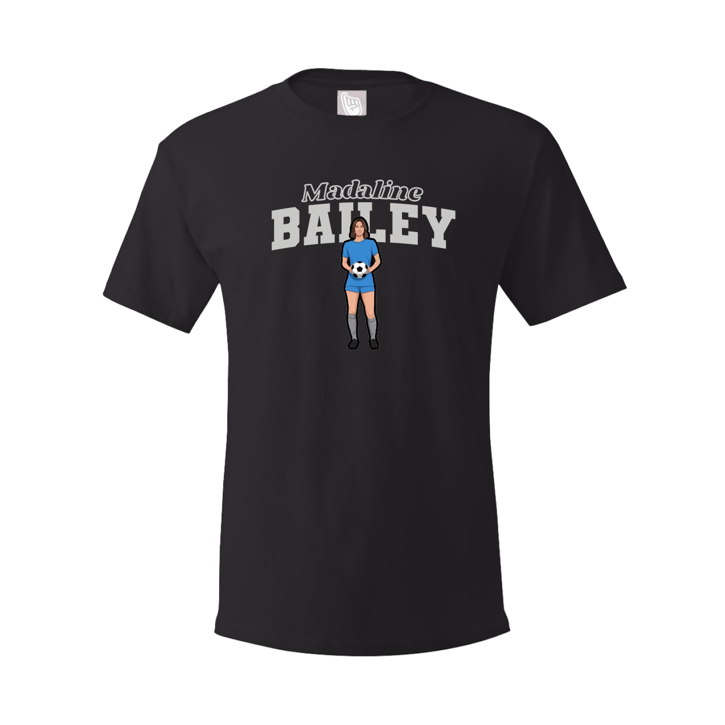 Tee — Name Arch in Black