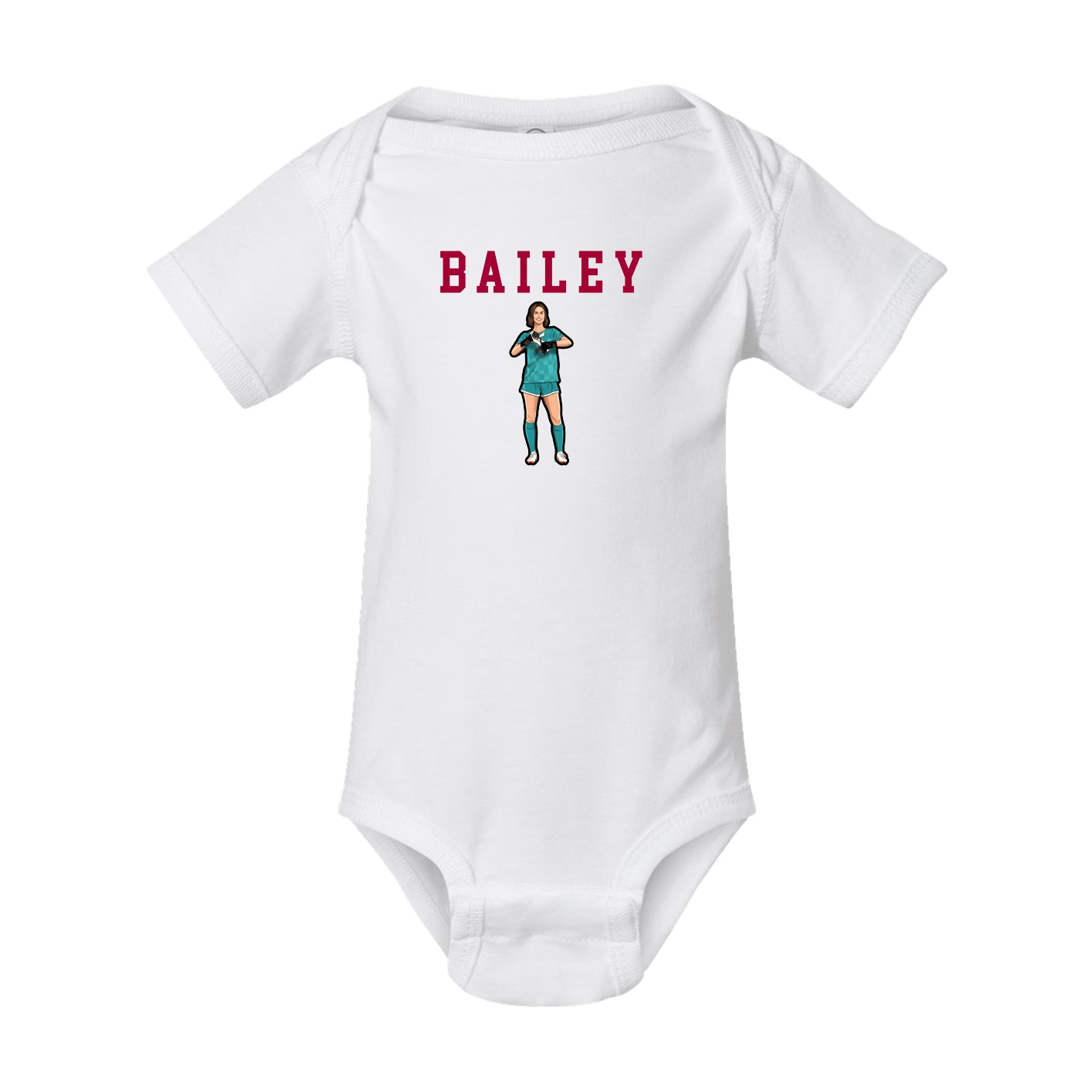 Baby Onesie — Shirsey in White