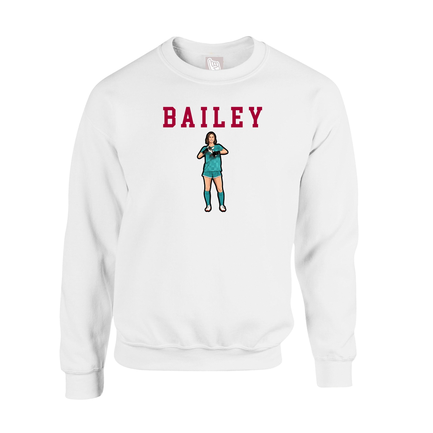 Fleece Crew — Shirsey in White