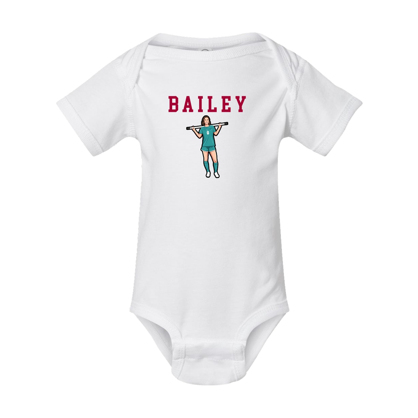 Baby Onesie — Shirsey in White