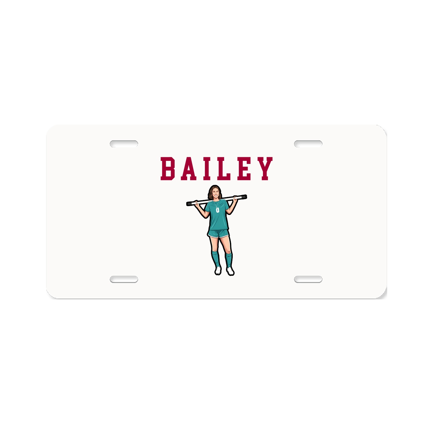 License Plate — Shirsey in Classic