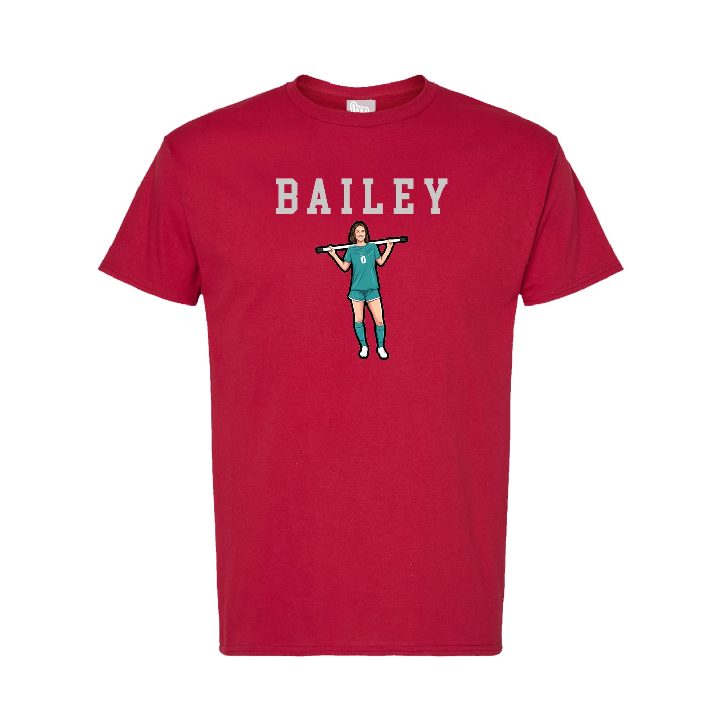 Tee — Shirsey in Crimson