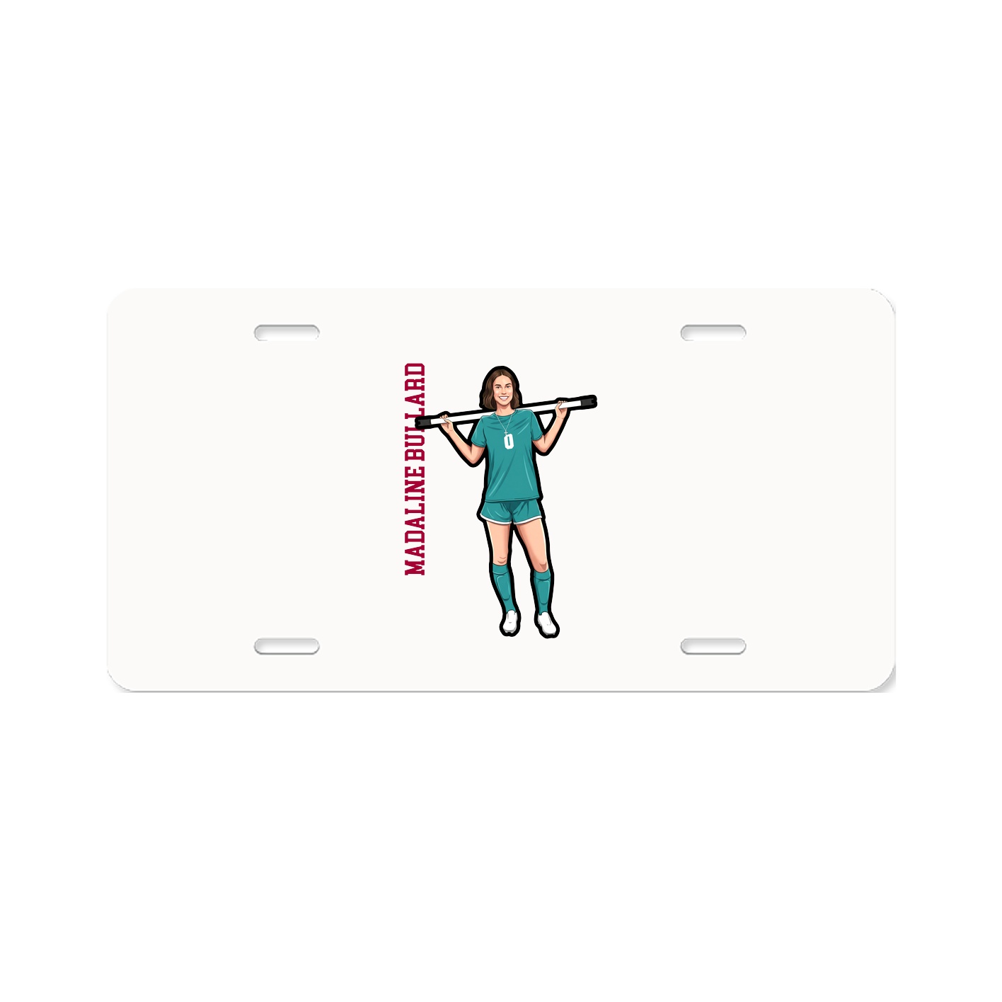 Aluminum License Plate