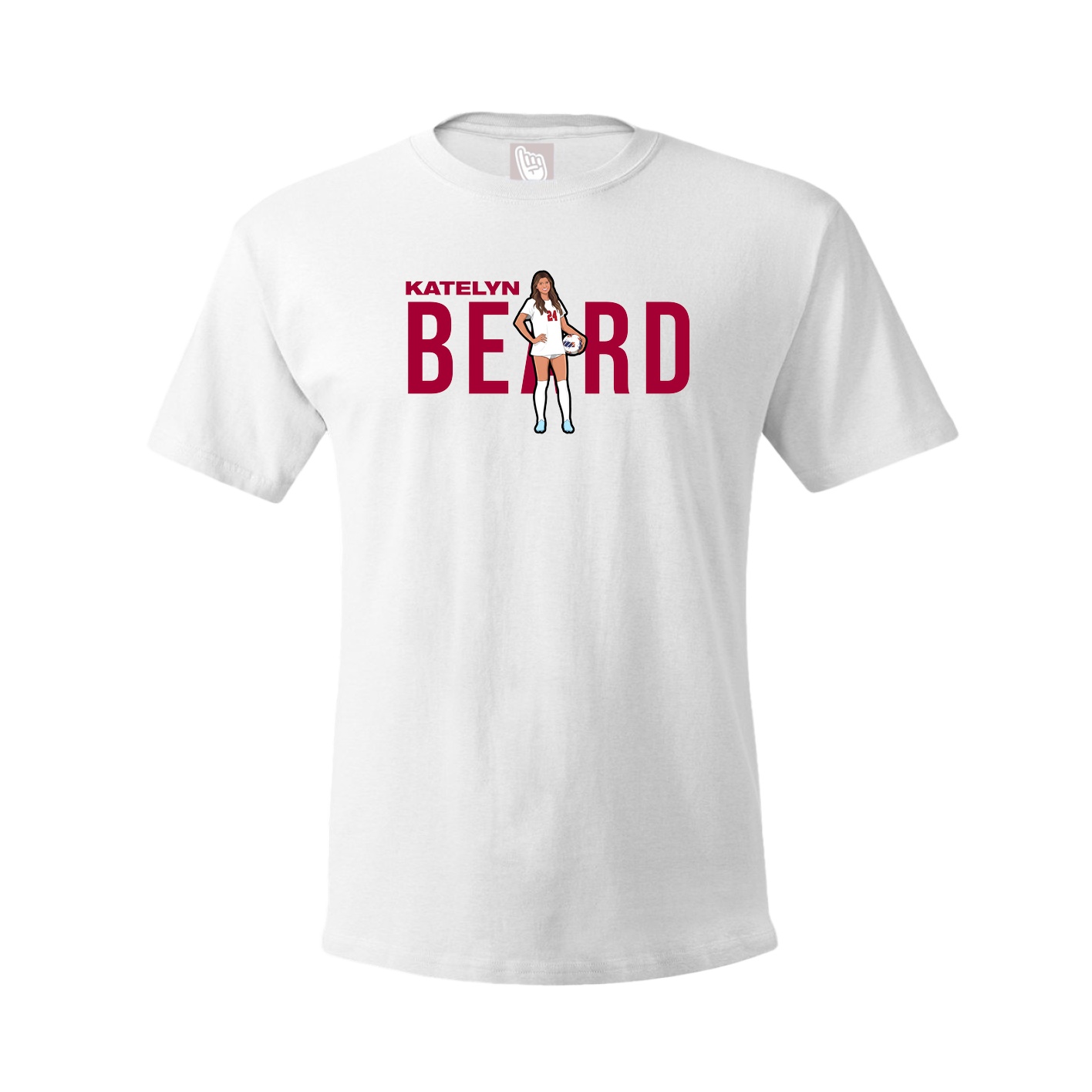 Youth Tee — Player Name in White