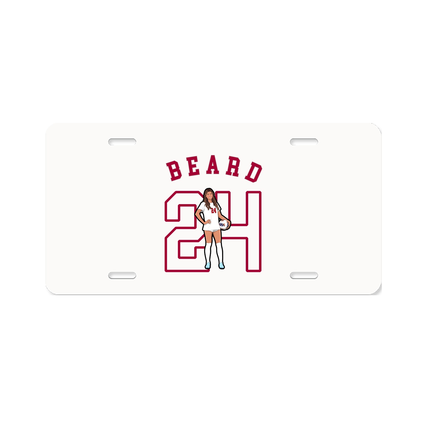 License Plate — Shirsey Arch in Classic