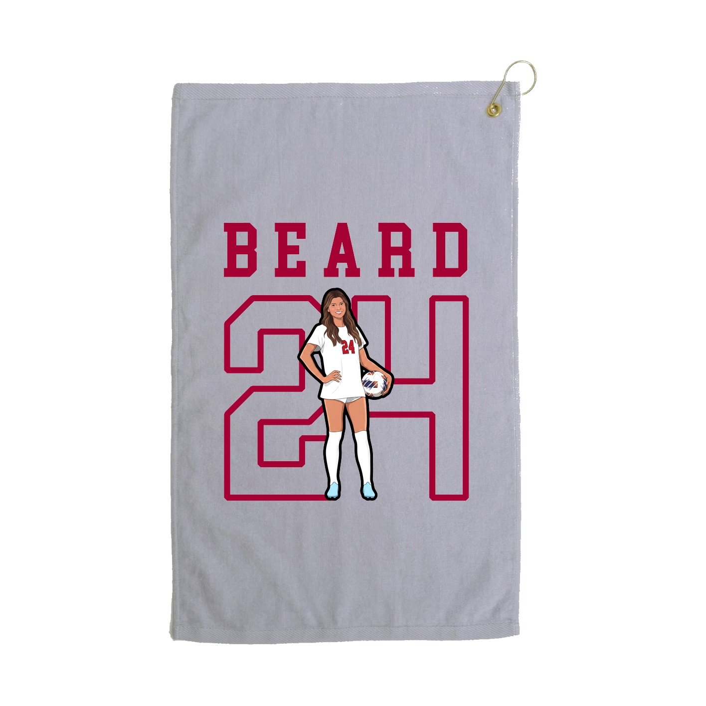 Golf Towel — Shirsey in Grey