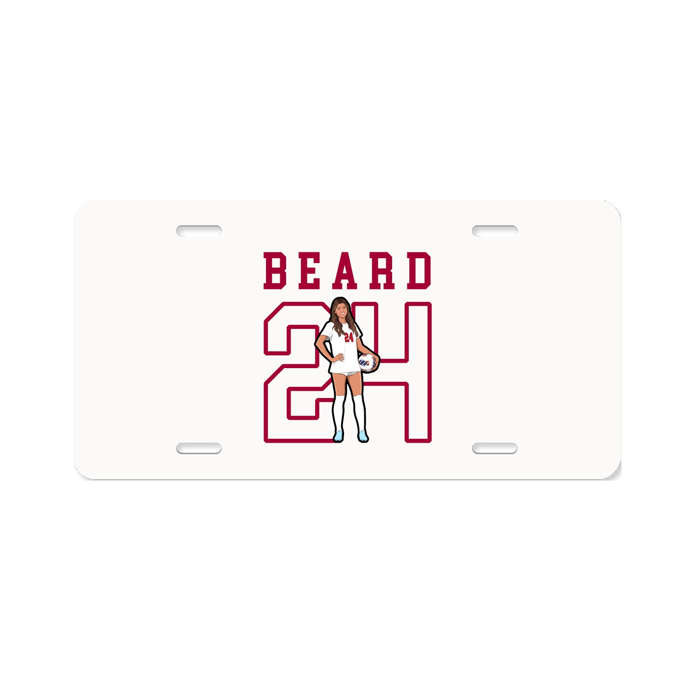 License Plate — Shirsey in Classic