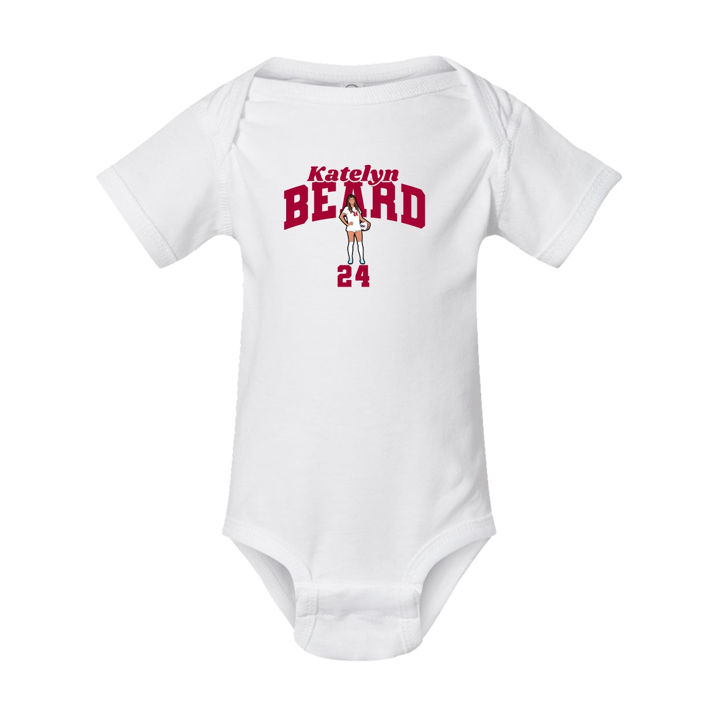 Baby Onesie — Signature Arch in White