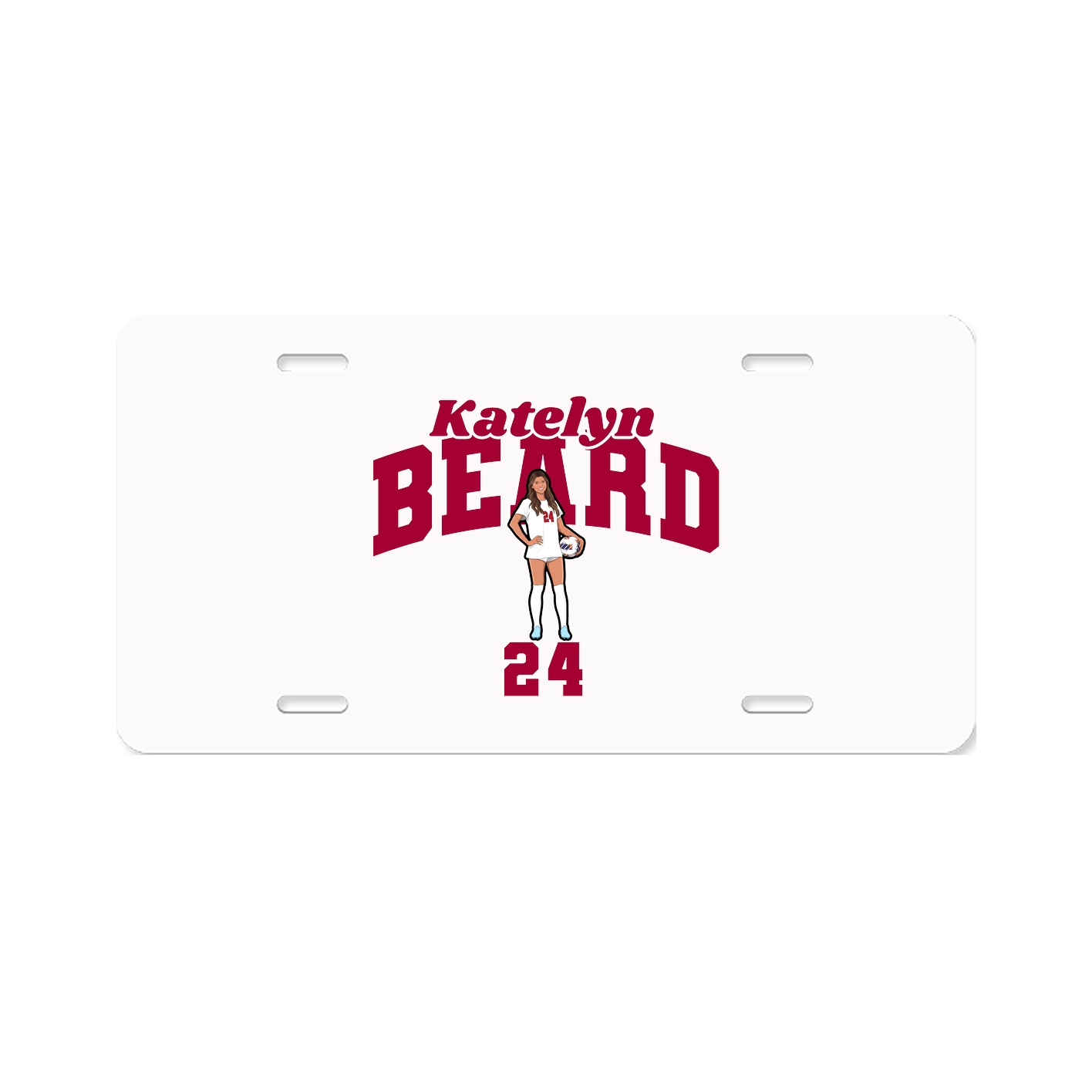 License Plate — Signature Arch in Classic