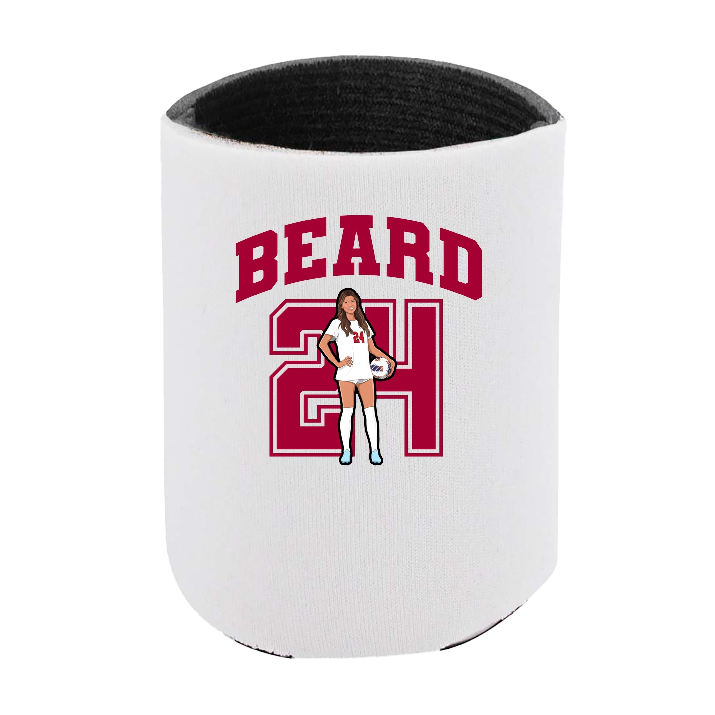 Can Holder — Number in White