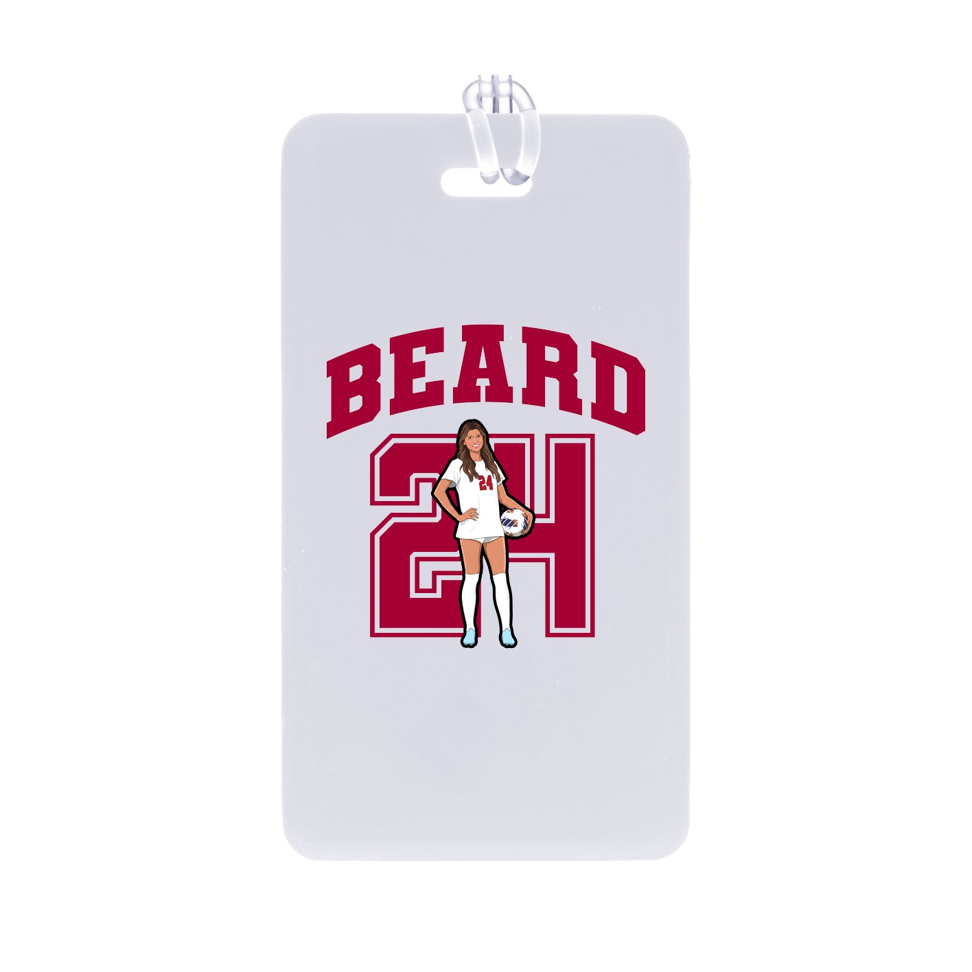 Bag Tag — Number in Classic