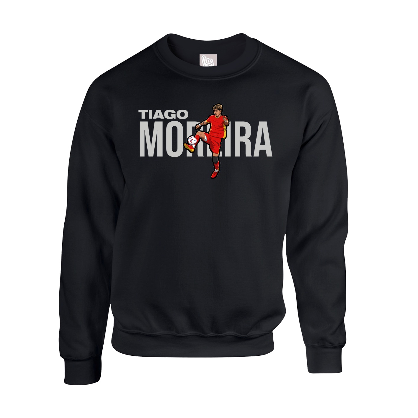Fleece Crew — Player Name in Black