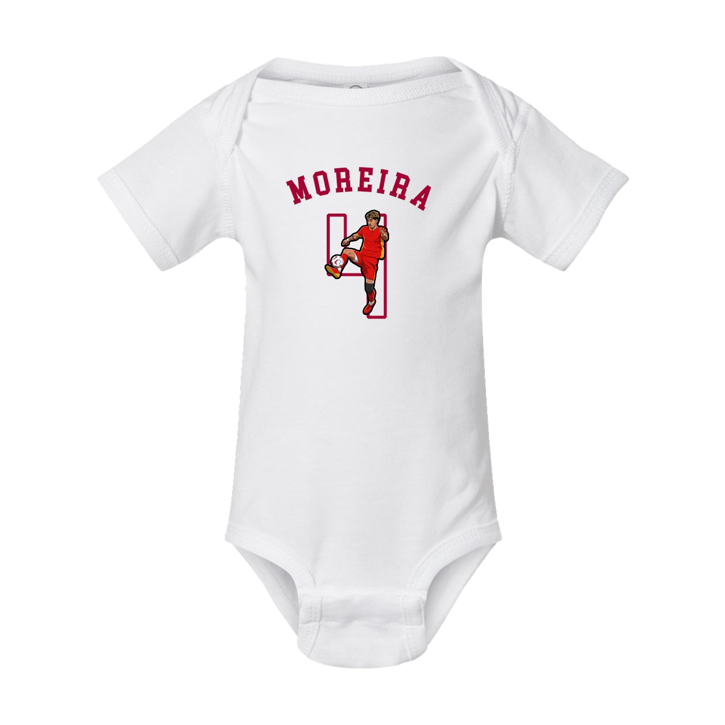 Baby Onesie — Shirsey Arch in White