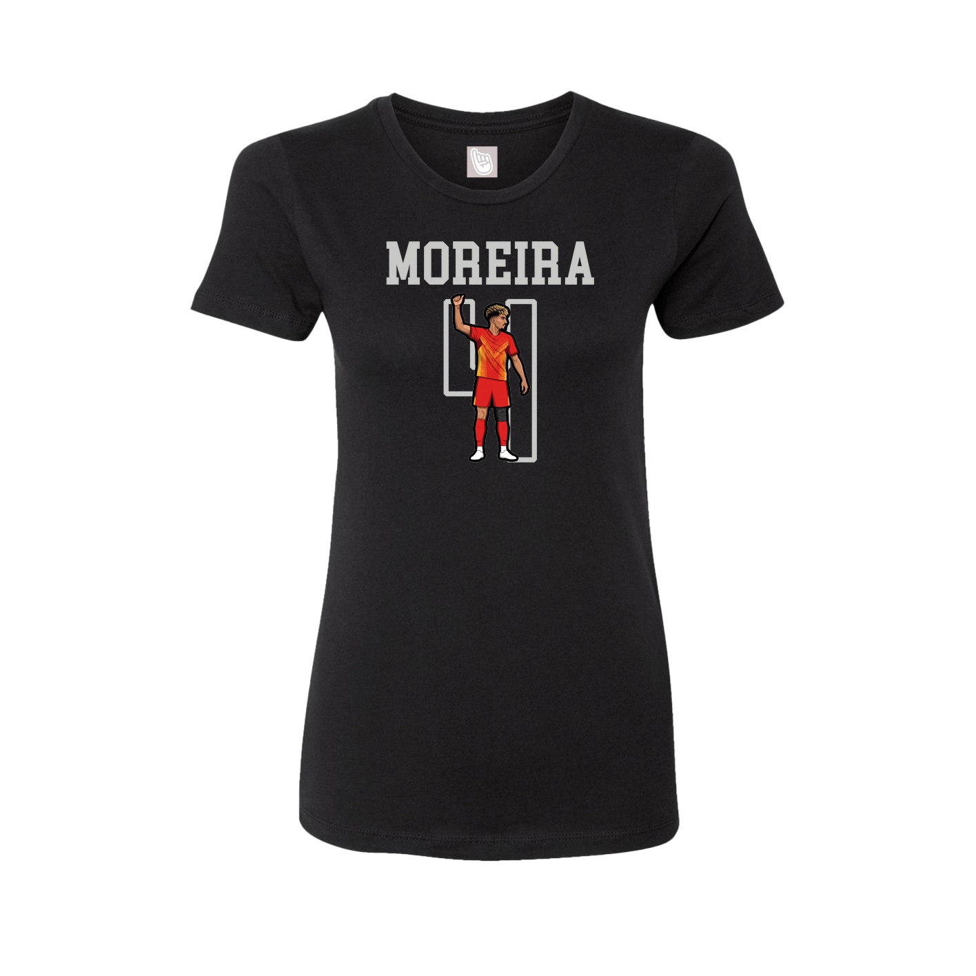 Fitted Women's Tee — Shirsey in Black