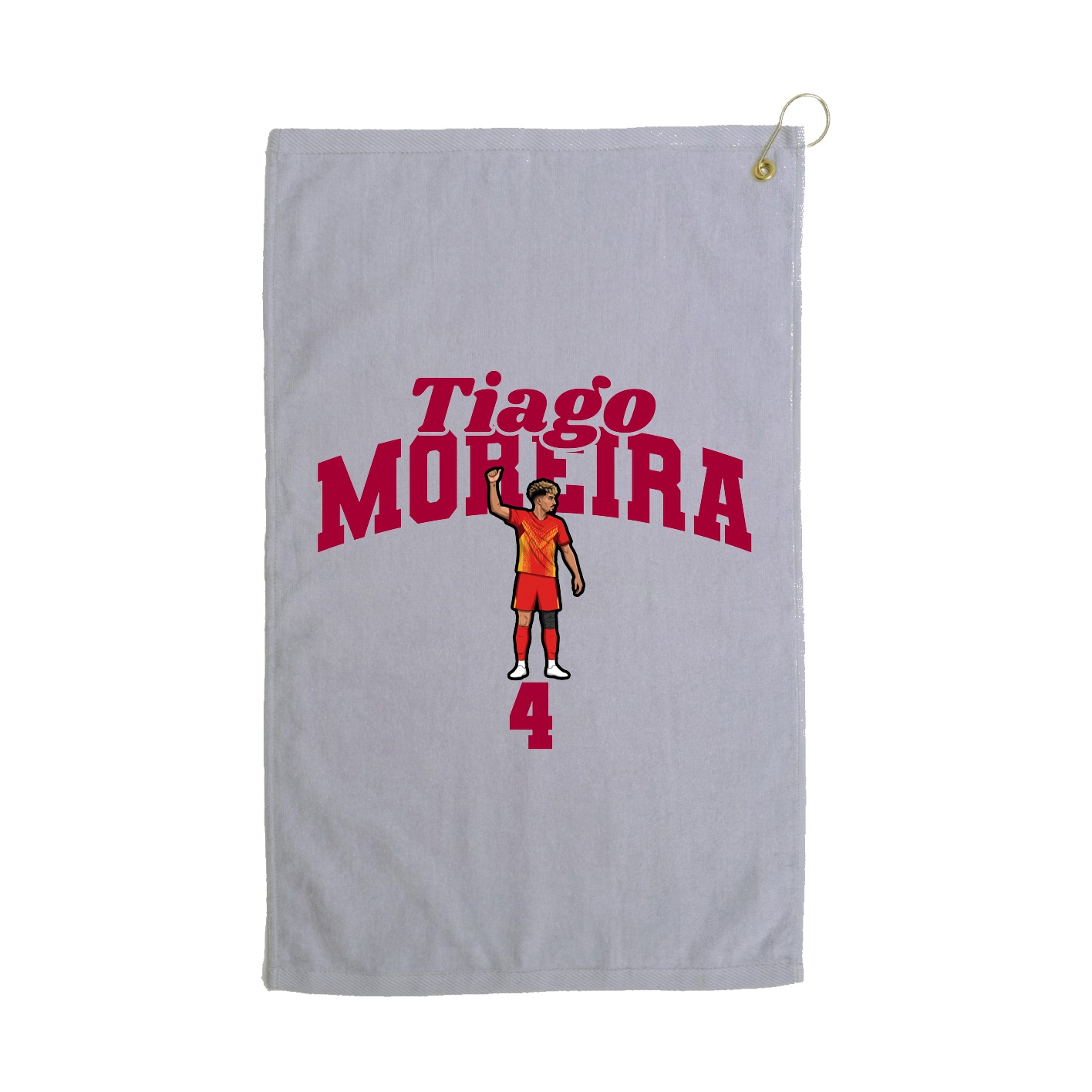 Golf Towel — Signature Arch in Grey