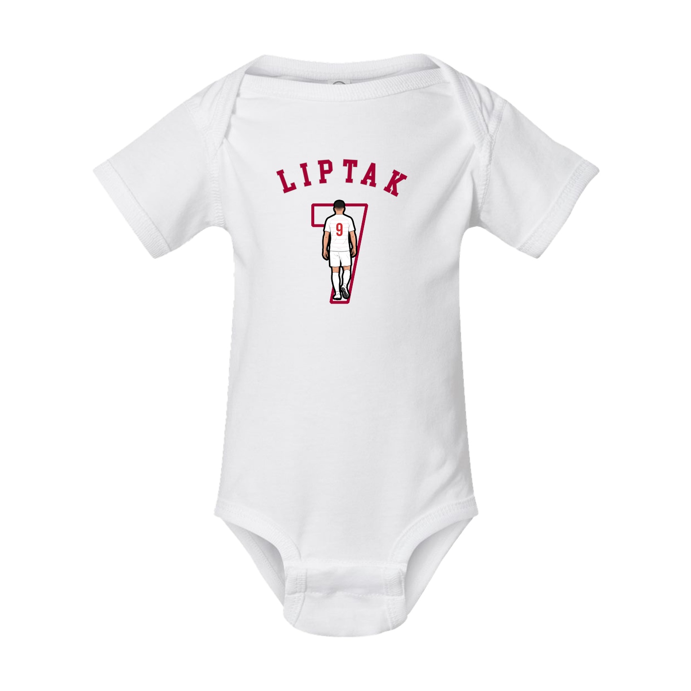 Baby Onesie — Shirsey Arch in White