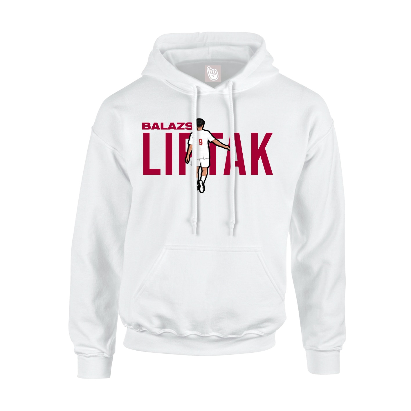 Youth Hoodie — Player Name in White