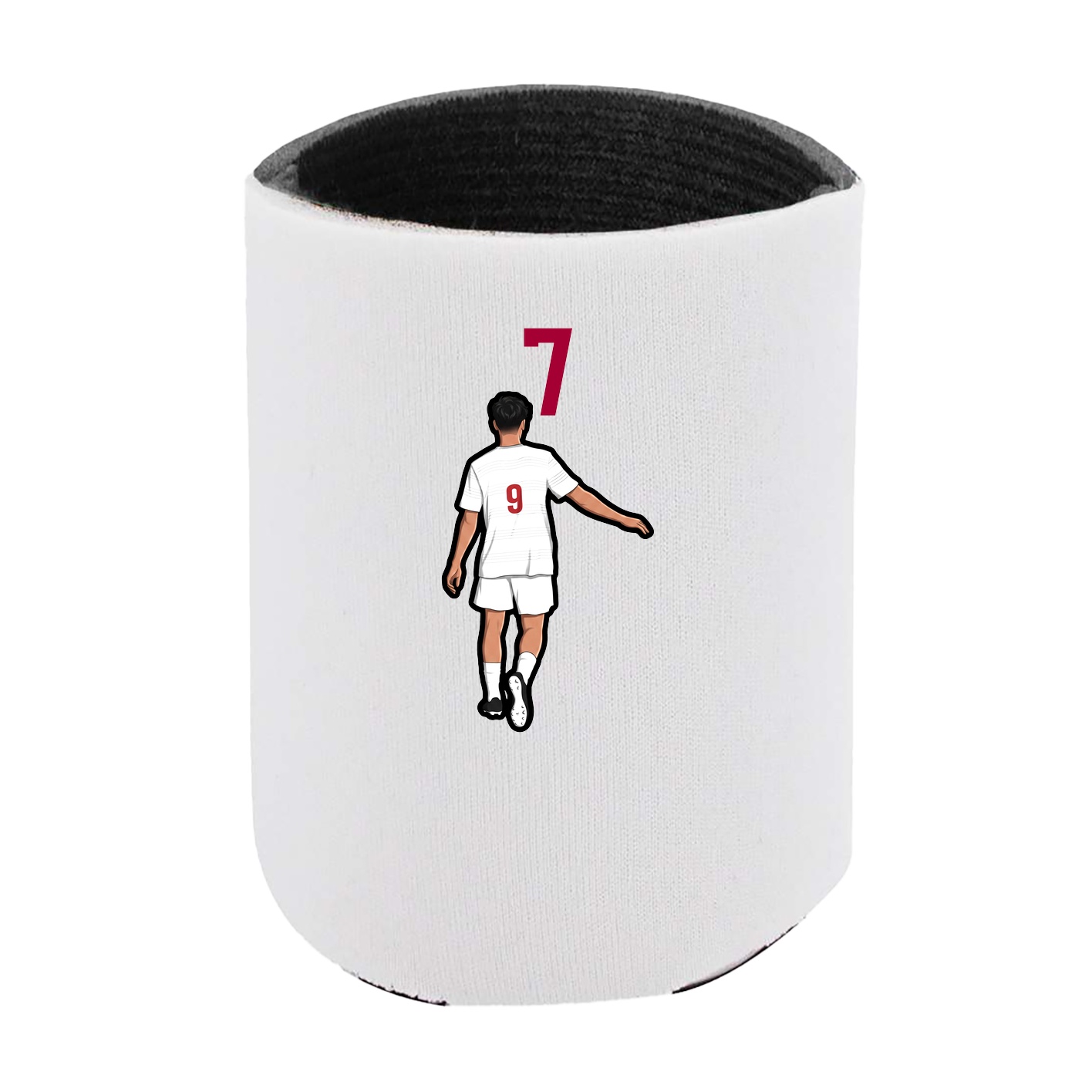 Can Holder — Number Top in White