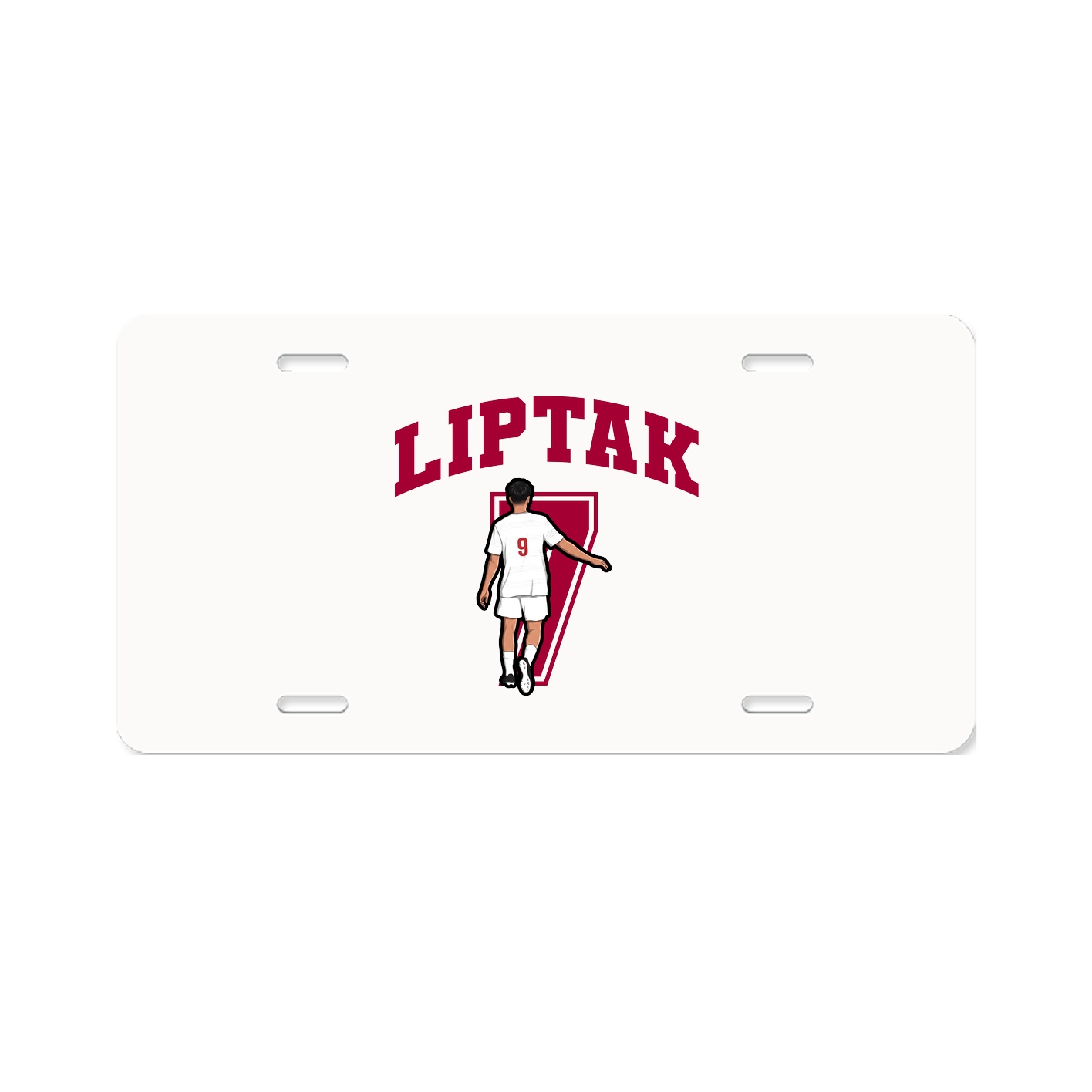 License Plate — Number in Classic