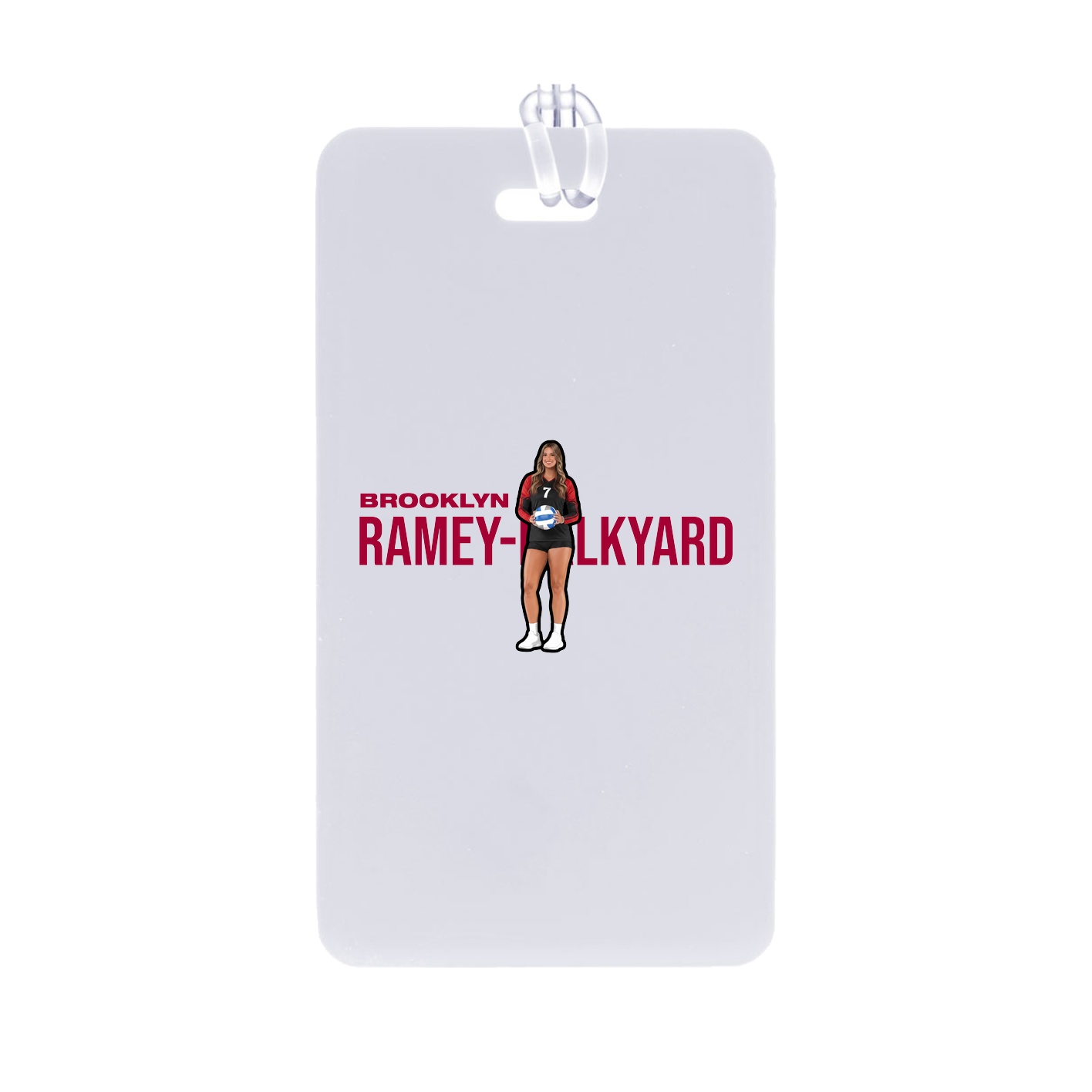 Bag Tag — Player Name in Classic