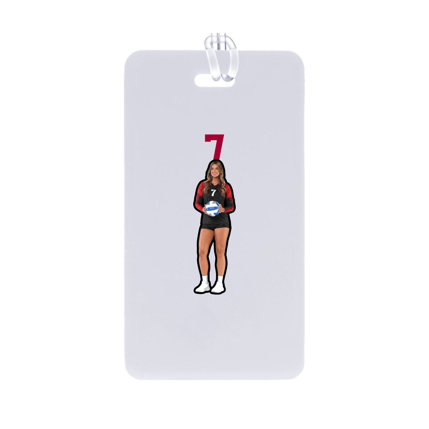 Bag Tag — Number Top in Classic