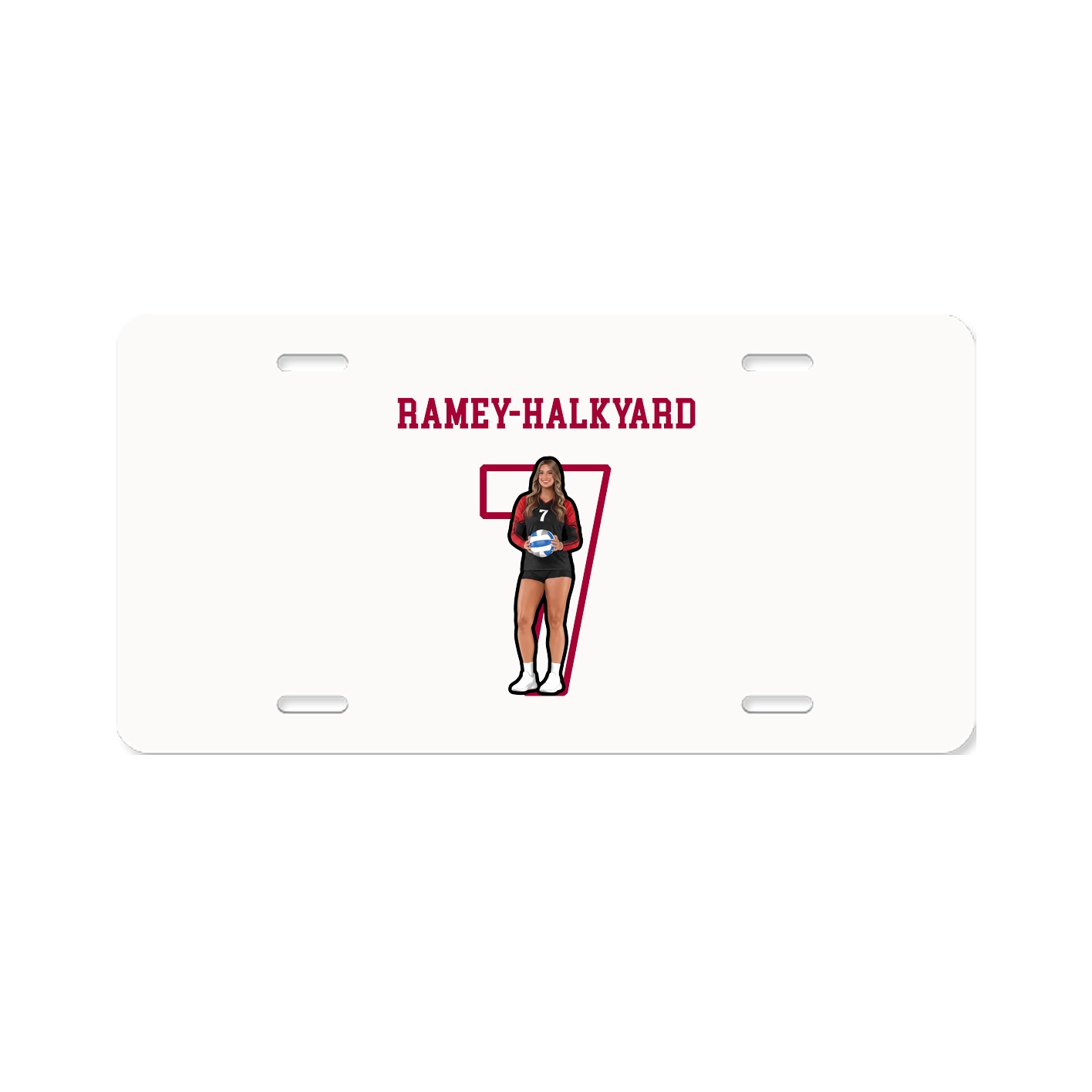 License Plate — Shirsey in Classic