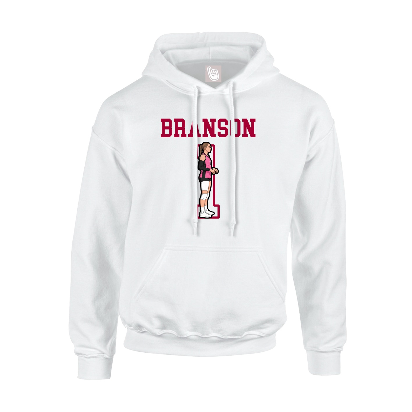 Youth Hoodie — Shirsey in White