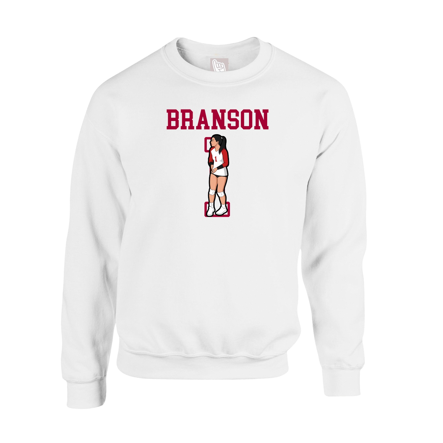 Fleece Crew — Shirsey in White