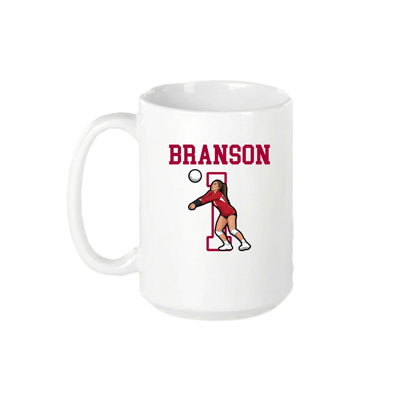 15oz Coffee Mug — Shirsey in White