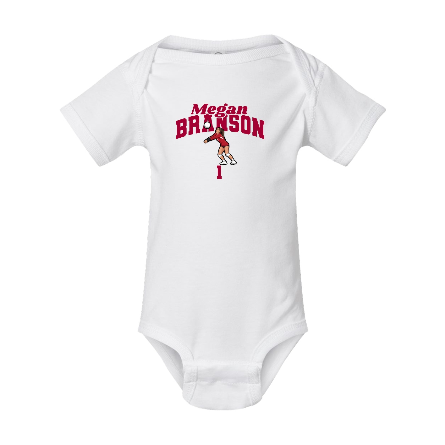 Baby Onesie — Signature Arch in White
