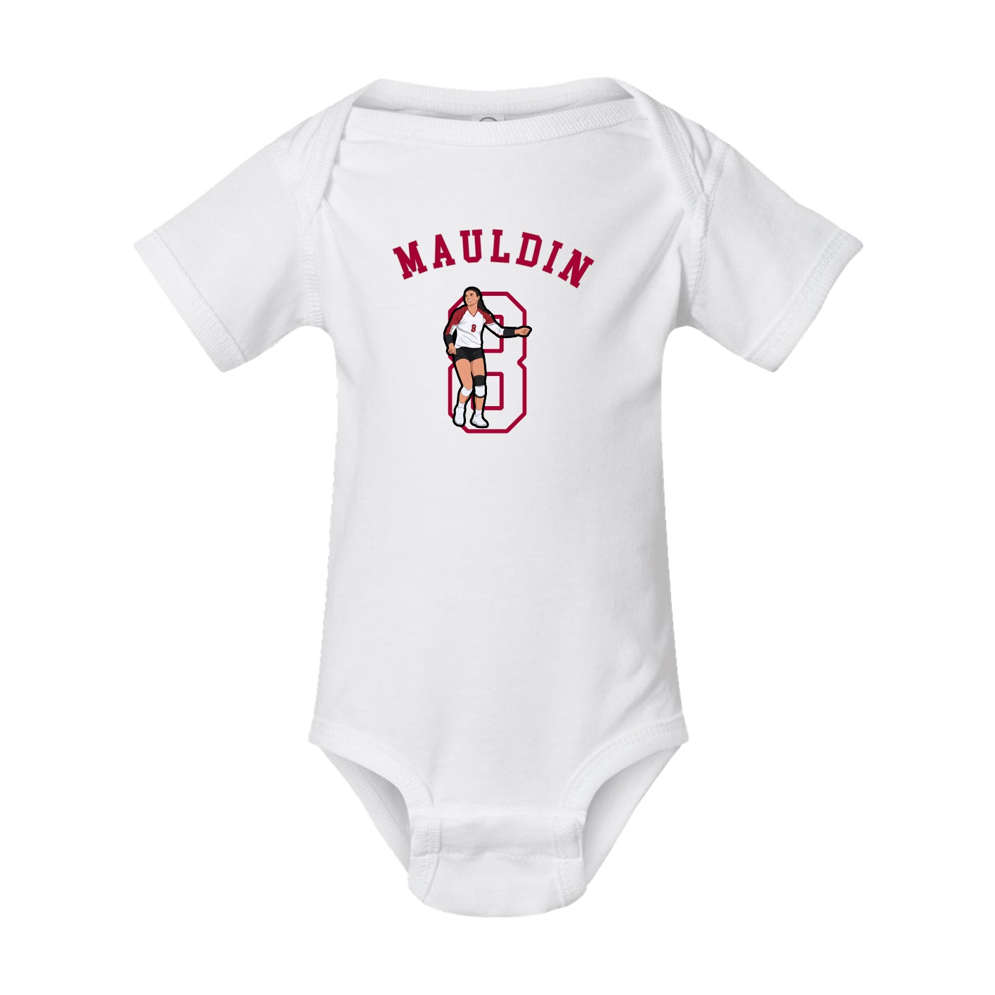 Baby Onesie — Shirsey Arch in White