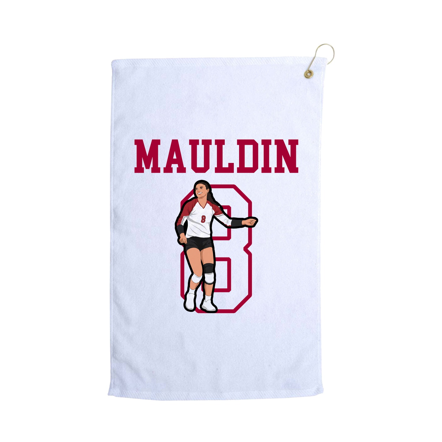 Golf Towel — Shirsey in White