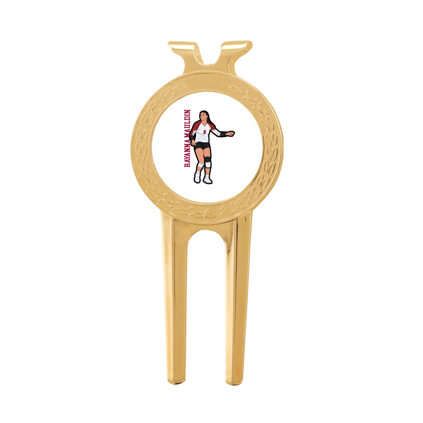 Divot Tool with Ball Marker — Name Vertical in Classic