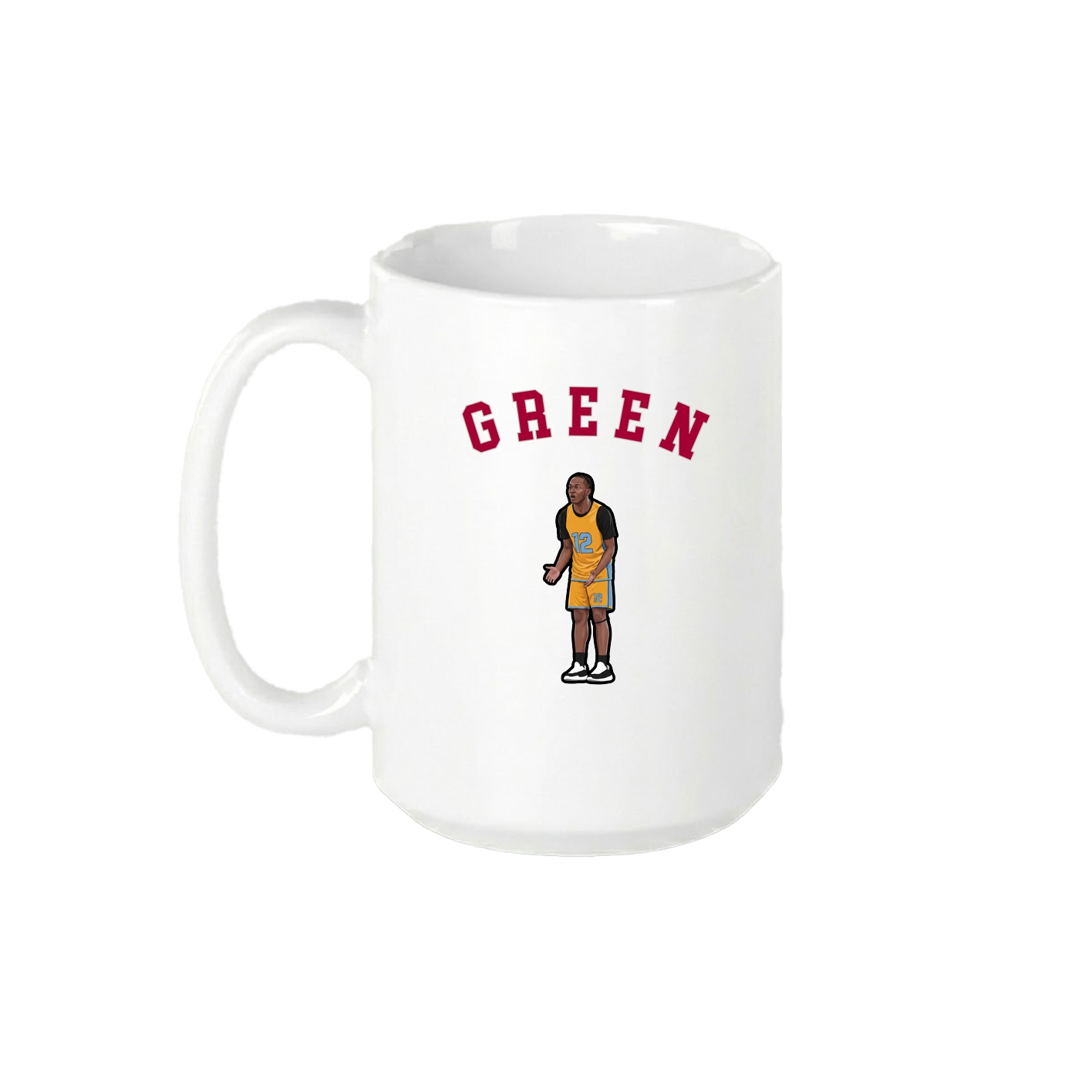 15oz Coffee Mug — Shirsey Arch in White
