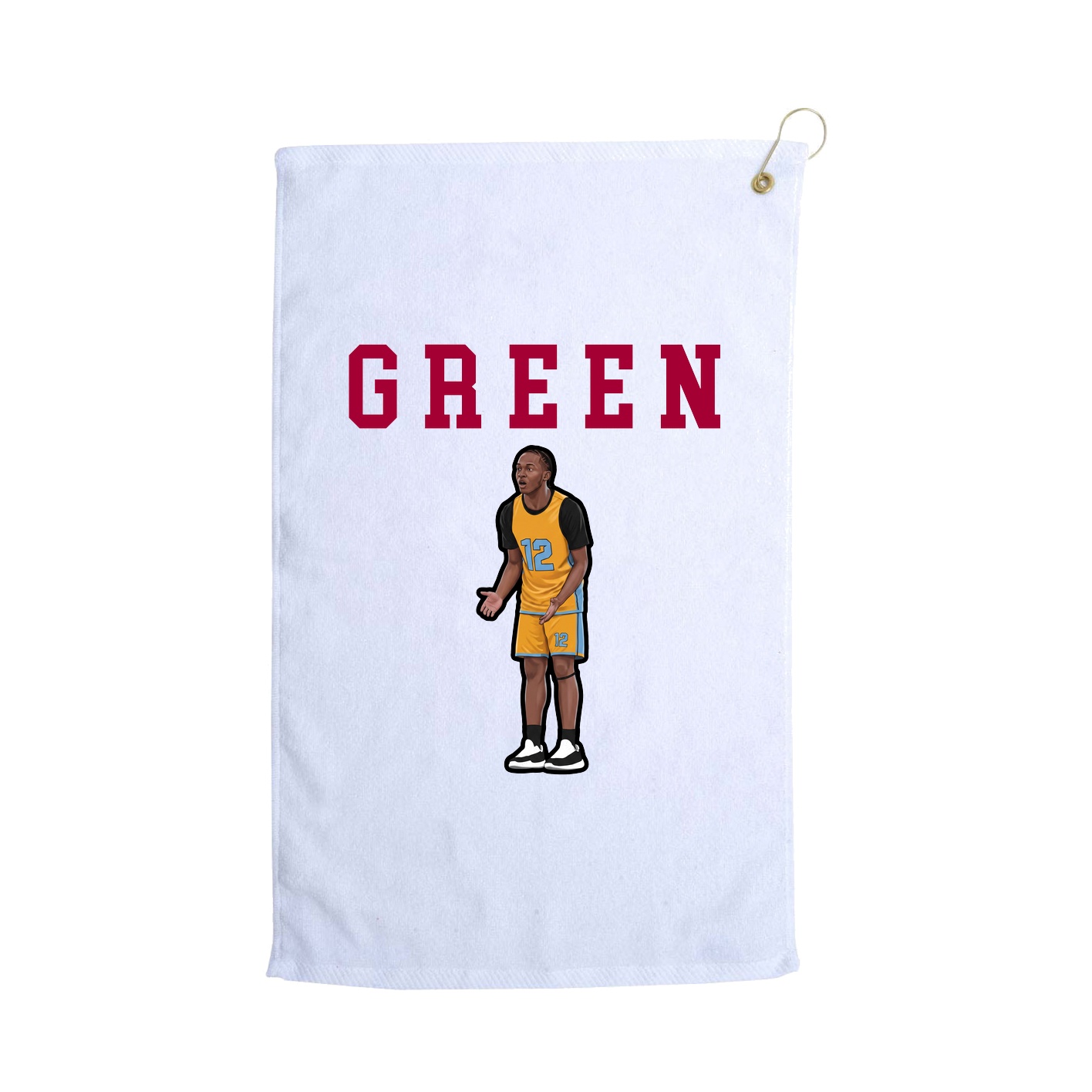 Golf Towel — Shirsey in White