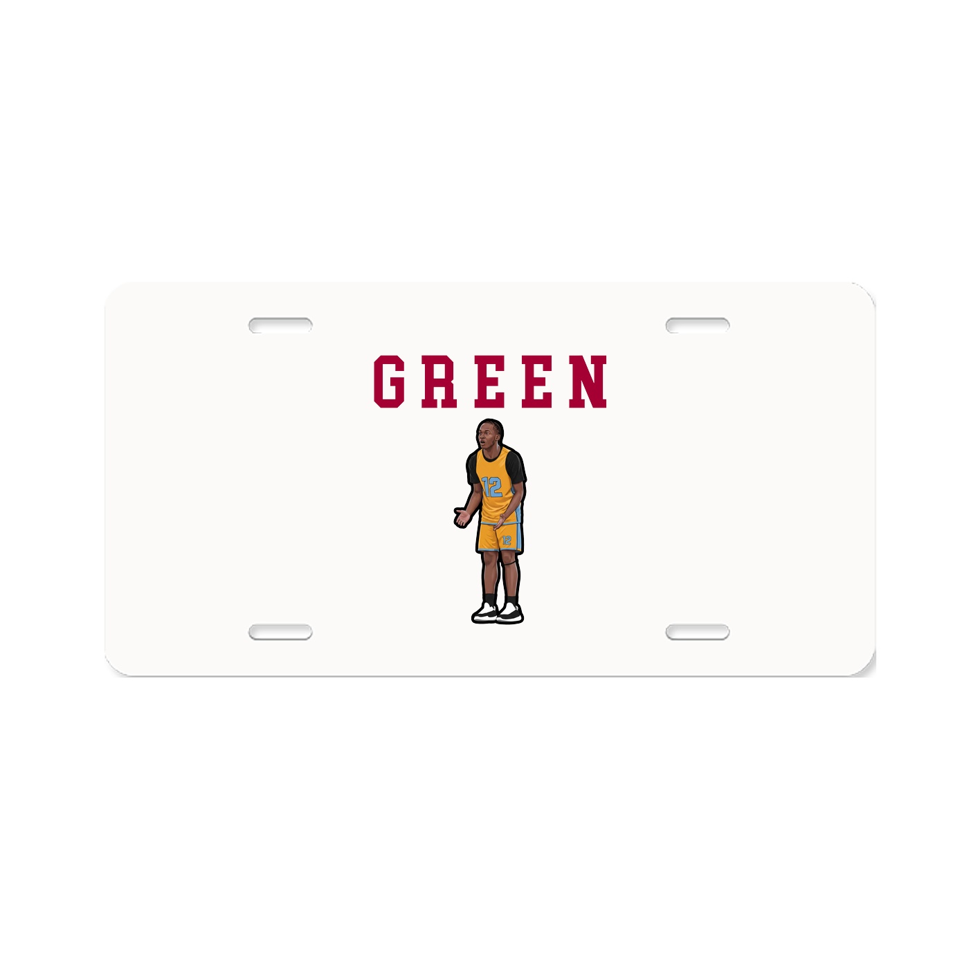 License Plate — Shirsey in Classic