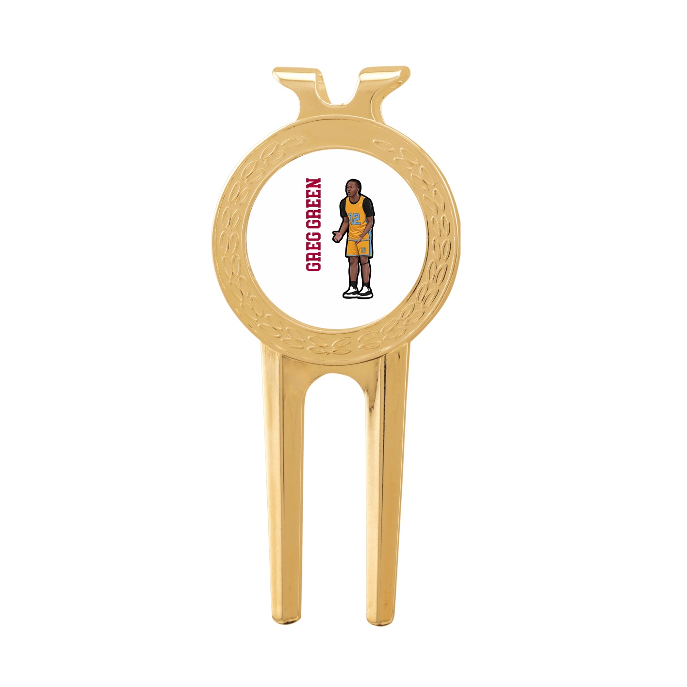 Divot Tool with Ball Marker — Name Vertical in Classic