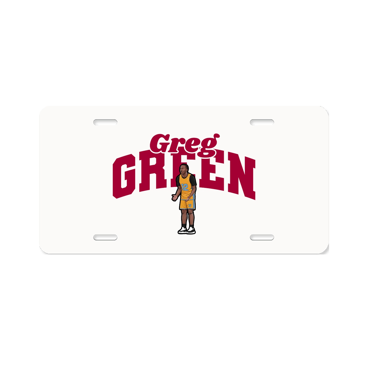 License Plate — Signature Arch in Classic