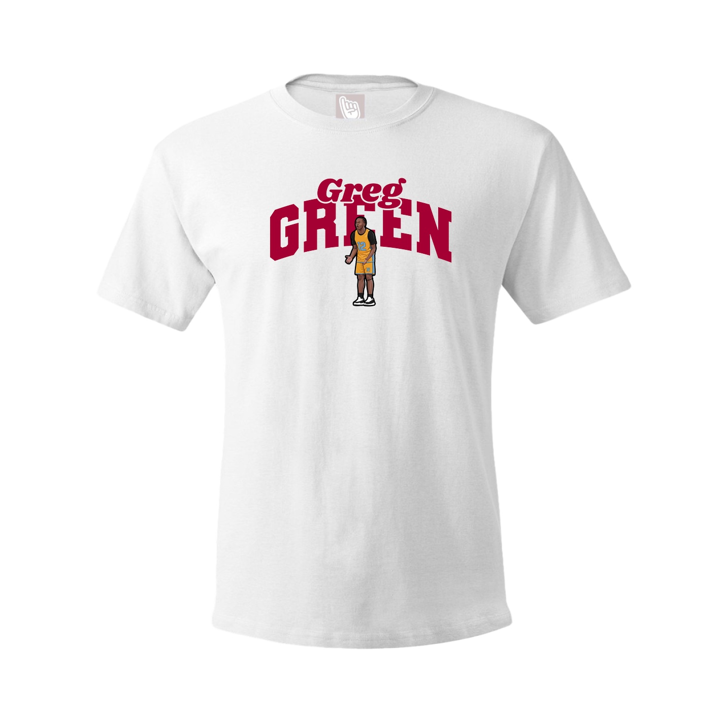 Youth Tee — Signature Arch in White