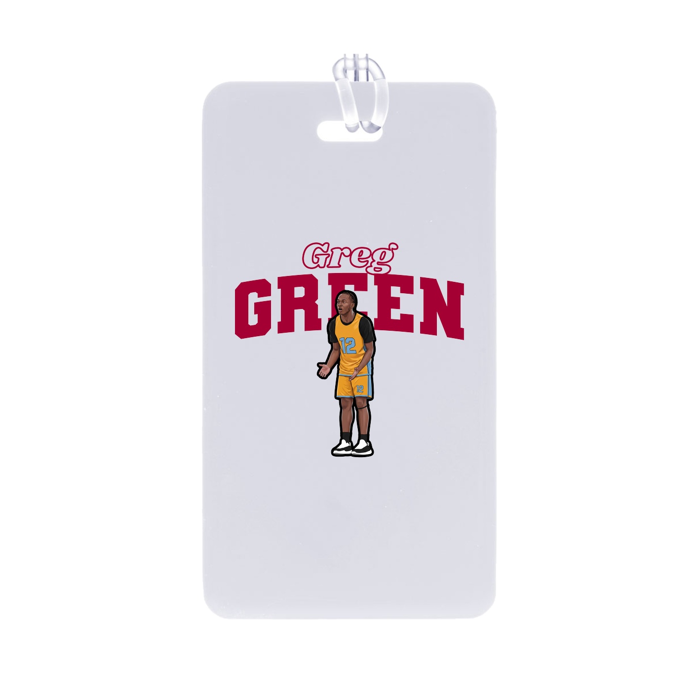 Bag Tag — Name Arch in Classic